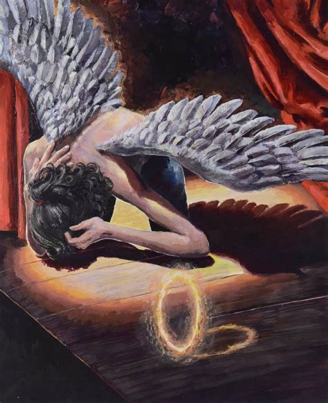 fallen angel painting